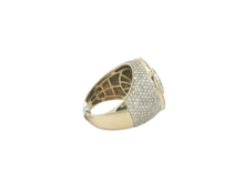 Load image into Gallery viewer, Men's 10kt Yellow Gold Diamond Ring