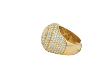 Load image into Gallery viewer, Men's 10kt Yellow Gold Diamond Ring
