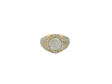 Load image into Gallery viewer, Men's 10kt Yellow Gold Diamond Ring