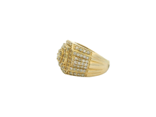 Load image into Gallery viewer, Men's 10kt Yellow Gold Diamond Ring