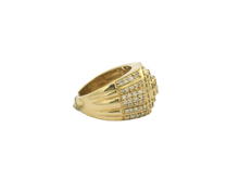 Load image into Gallery viewer, Men's 10kt Yellow Gold Diamond Ring