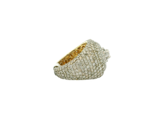 Load image into Gallery viewer, Men's 10kt Yellow Gold Diamond Ring