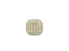 Load image into Gallery viewer, Men's 14kt Yellow Gold Diamond Ring