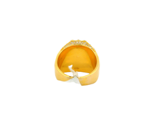 Load image into Gallery viewer, Men's 14kt Yellow Gold Diamond Ring