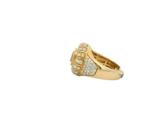 Load image into Gallery viewer, Men's 10kt Yellow Gold Diamond Ring