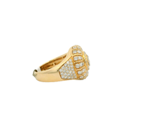 Load image into Gallery viewer, Men's 10kt Yellow Gold Diamond Ring