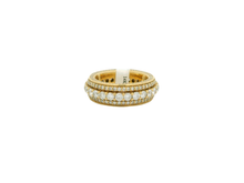 Load image into Gallery viewer, Men's 14k Yellow Gold Diamond Band Ring