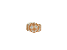Load image into Gallery viewer, Men's 10k Rose Gold Diamond Ring