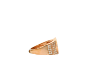 Load image into Gallery viewer, Men's 10k Rose Gold Diamond Ring