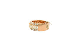 Load image into Gallery viewer, Men's 14kt Rose Gold Diamond Ring