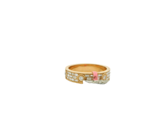 Load image into Gallery viewer, Men's 10kt Rose Gold Diamond Band Ring
