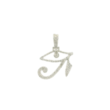 Load image into Gallery viewer, White Gold Eye of Ra Diamond Pendant
