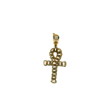 Load image into Gallery viewer, Yellow Gold Pendant with Round Brilliant Diamonds