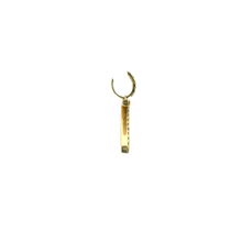 Load image into Gallery viewer, Yellow Gold 'Z' Pendant with Round Brilliant Diamonds