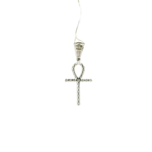 Load image into Gallery viewer, White Gold Pendant with Round Brilliant Cut Diamonds