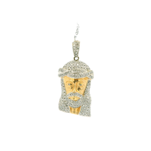 Load image into Gallery viewer, Yellow Gold Pendant with Round Cut Diamonds
