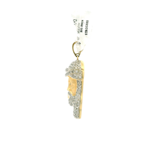 Load image into Gallery viewer, Yellow Gold Pendant with Round Cut Diamonds