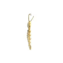 Load image into Gallery viewer, Yellow Gold Scorpion Pendant with Round Brilliant Cut Diamonds