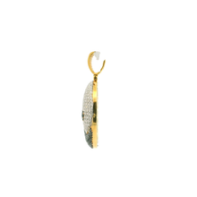 Load image into Gallery viewer, Yellow Gold Pendant with Round Cut Diamonds