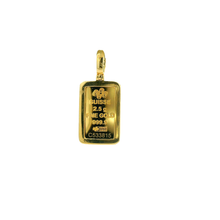 Load image into Gallery viewer, Yellow Gold Pendant with Round Cut Brilliant Diamonds