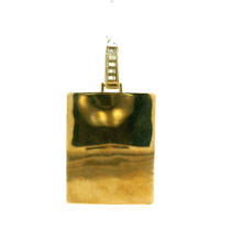 Load image into Gallery viewer, Yellow Gold Pendant with Baguette Cut Diamonds