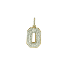 Load image into Gallery viewer, Baguette Diamond Yellow Gold Pendant