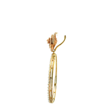 Load image into Gallery viewer, Gold Pendant with Round Brilliant Cut Diamonds