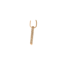 Load image into Gallery viewer, Yellow Gold Pendant with Round Brilliant Cut Diamonds