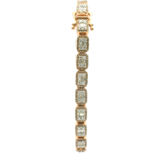 Load image into Gallery viewer, Gold Tennis Bracelet