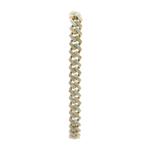 Load image into Gallery viewer, Gold Bracelet with Round Cut Diamonds