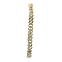 Load image into Gallery viewer, Gold Bracelet with Round Cut Diamonds