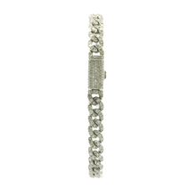 Load image into Gallery viewer, White Gold Bracelet with Round Brilliant Diamonds