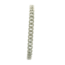Load image into Gallery viewer, White Gold Bracelet with Round Brilliant Diamonds