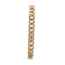 Load image into Gallery viewer, Yellow Gold Bracelet with Round Brilliant Diamonds