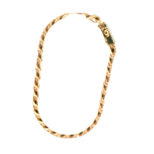 Load image into Gallery viewer, Yellow Gold Bracelet with Round Brilliant Diamonds