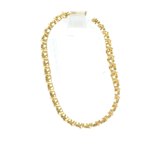 Load image into Gallery viewer, Yellow Gold Tennis Bracelet with Round Cut Diamonds