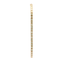 Load image into Gallery viewer, Yellow Gold Tennis Bracelet with Round Brilliant Cut Diamonds