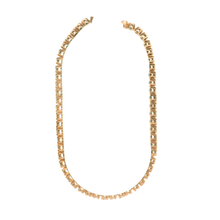 Load image into Gallery viewer, Yellow Gold Tennis Bracelet with Round Brilliant Cut Diamonds