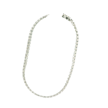 Load image into Gallery viewer, White Gold Diamond Tennis Bracelet with Round Brilliant Cut Diamonds