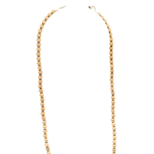 Load image into Gallery viewer, Textured Yellow Gold Beaded Ankle Bracelet