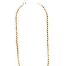 Load image into Gallery viewer, Textured Yellow Gold Beaded Ankle Bracelet