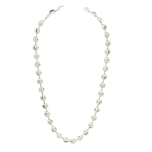 Load image into Gallery viewer, White Gold Ball Bracelet