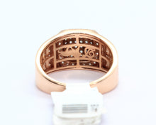 Load image into Gallery viewer, 10K Rose Gold Square Ring