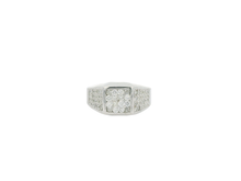 Load image into Gallery viewer, Men&#39;s 14kt White Gold Diamond Ring