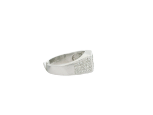 Men's 14kt White Gold Diamond Ring