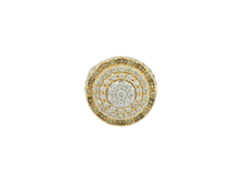 Load image into Gallery viewer, Men&#39;s 14kt Yellow Gold Diamond Ring