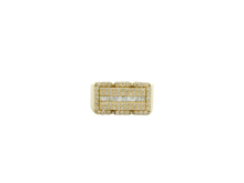 Load image into Gallery viewer, Men&#39;s 10kt Yellow Gold Diamond Ring