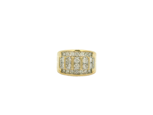 Men's 10kt Yellow Gold Diamond Ring