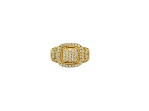 Men's 10kt Yellow Gold Diamond Ring