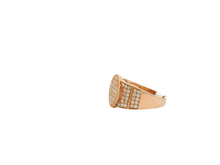 Load image into Gallery viewer, Men&#39;s 10k Rose Gold Diamond Ring